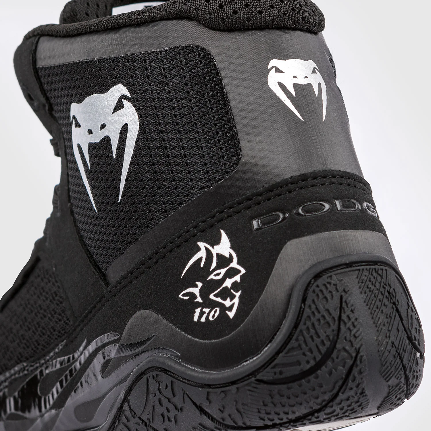 Venum X Dodge Demon 170 Wrestling Shoes - Black - Image 9