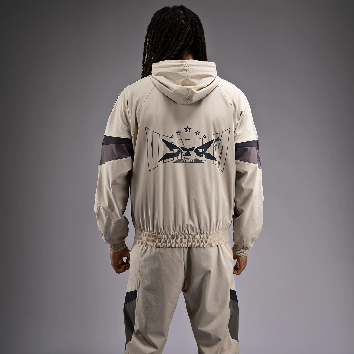 Venum x DTR Fight Attack 90 Tracksuit Jacket - Off-White - Image 3