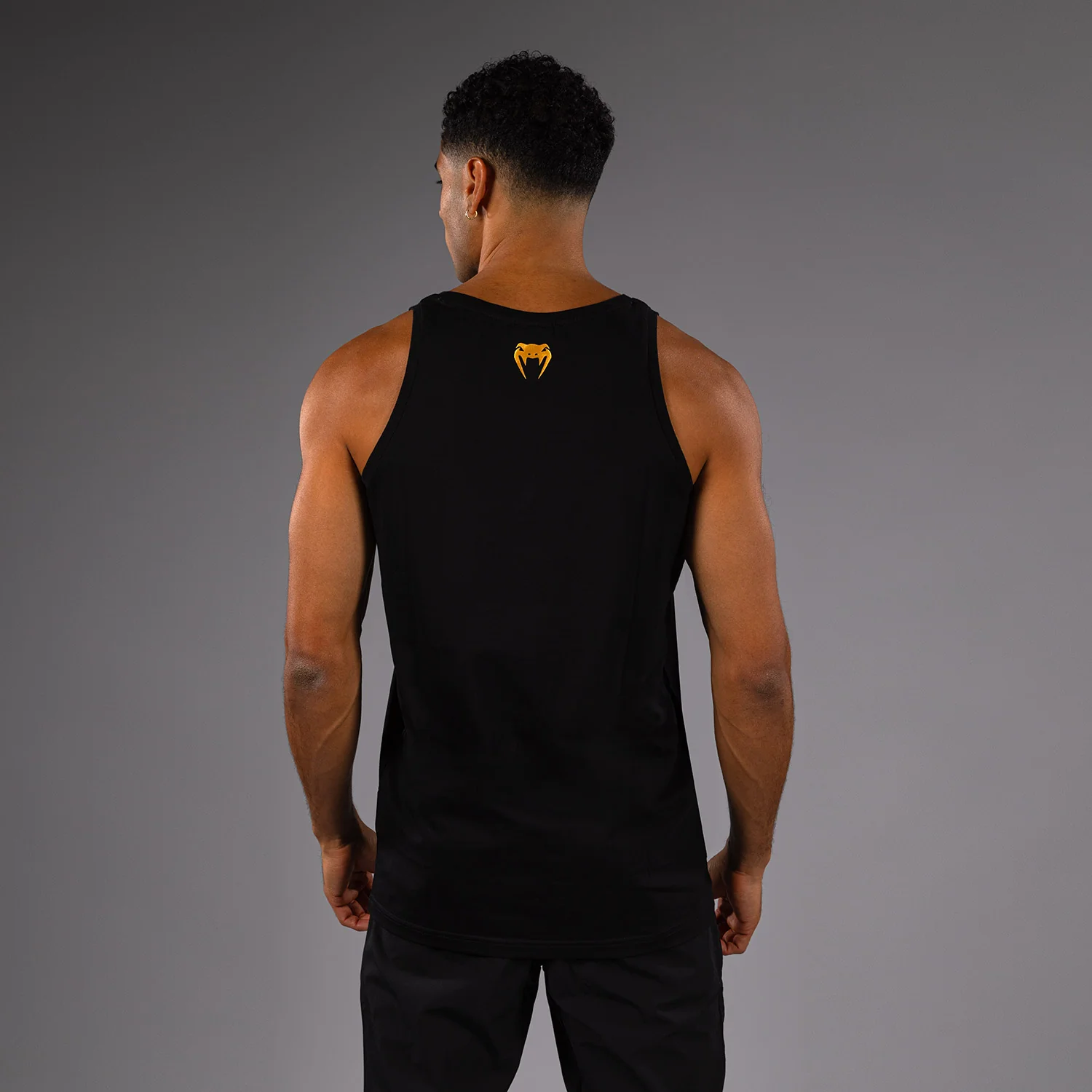 Venum x Topuria Unmatched Edition Tank Top - Black/Gold - Image 4