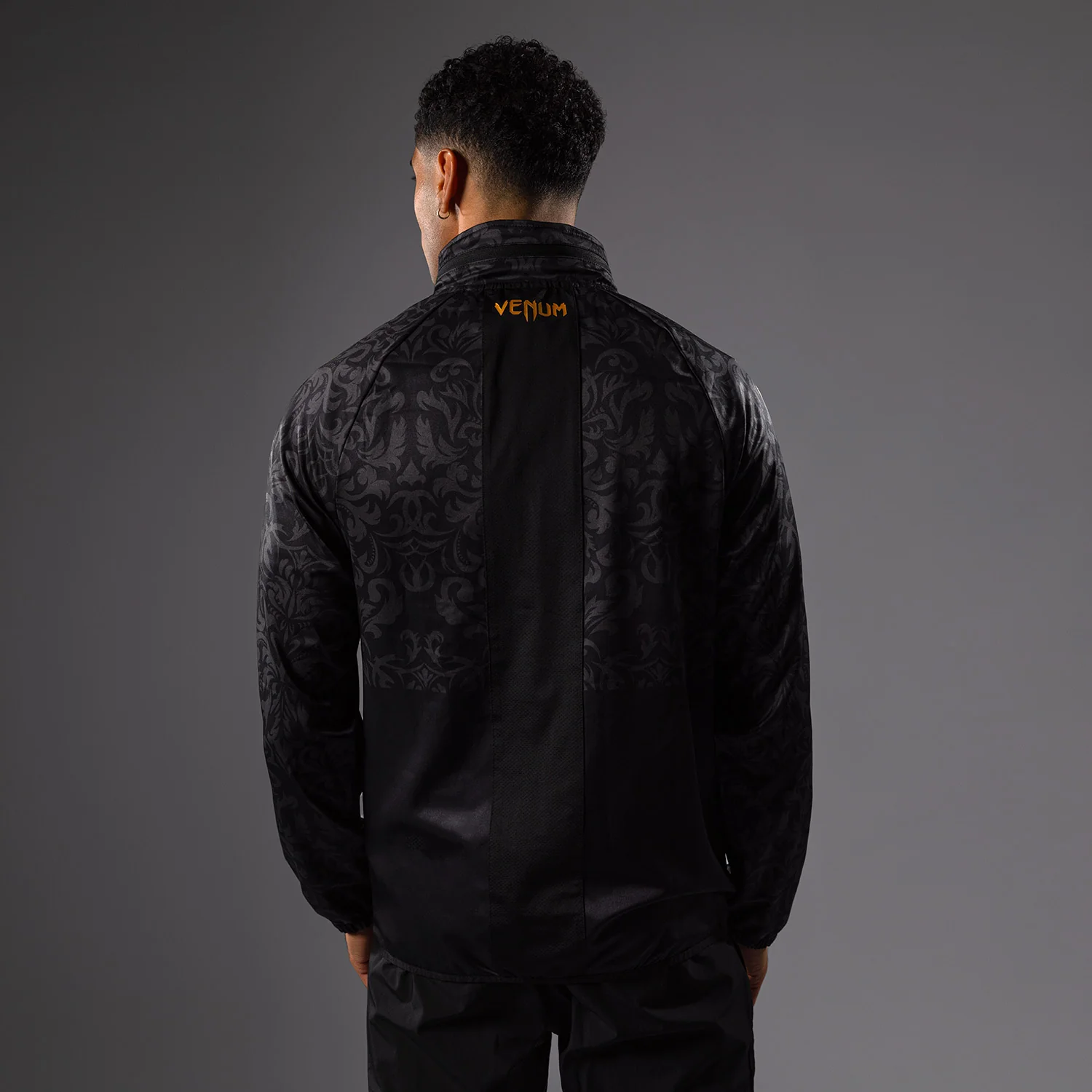 Venum x Topuria Unmatched Edition Track Jacket - Black/Gold - Image 4