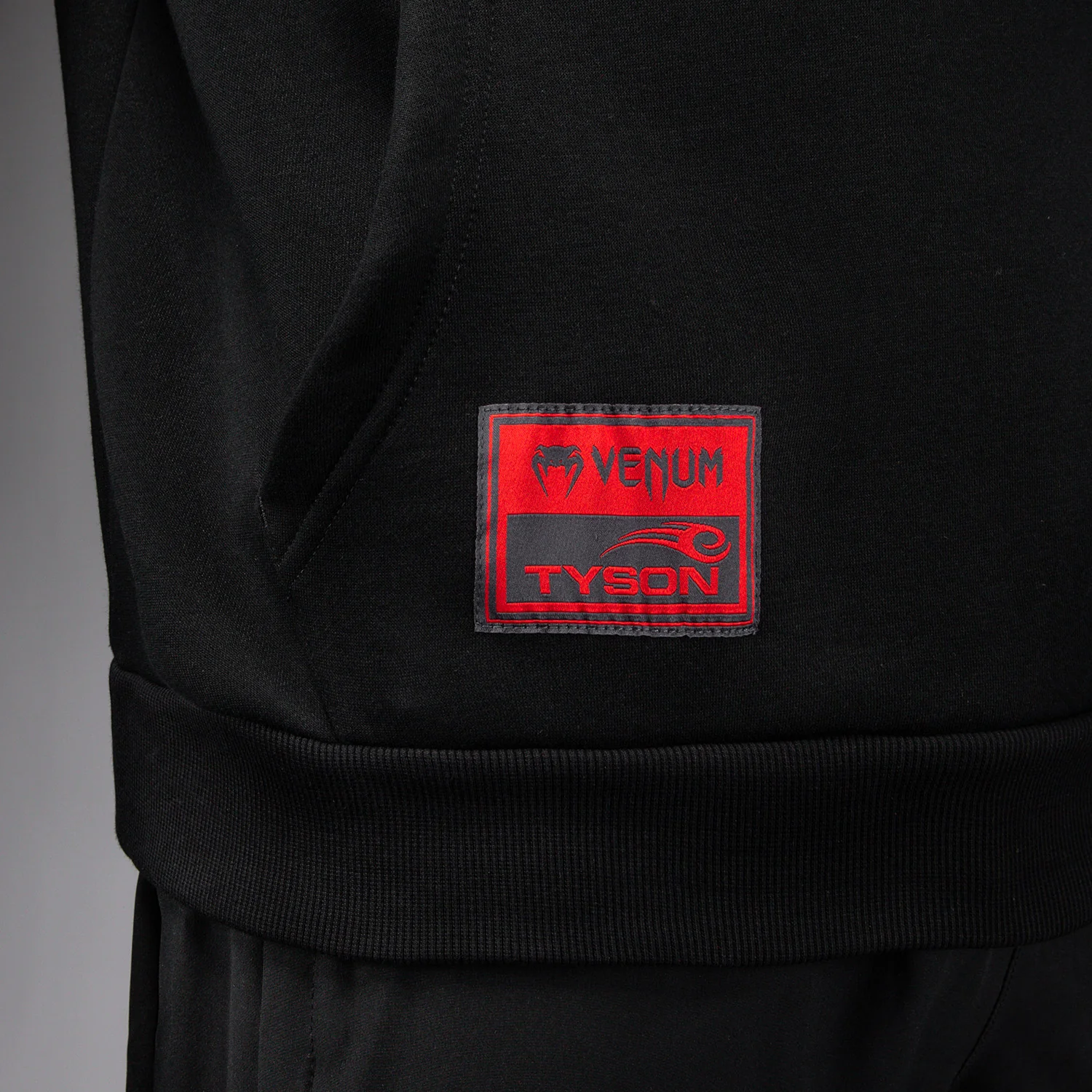 Venum x Mike Tyson Tiger Hoodie - Deep Black/Intense Red - Image 7