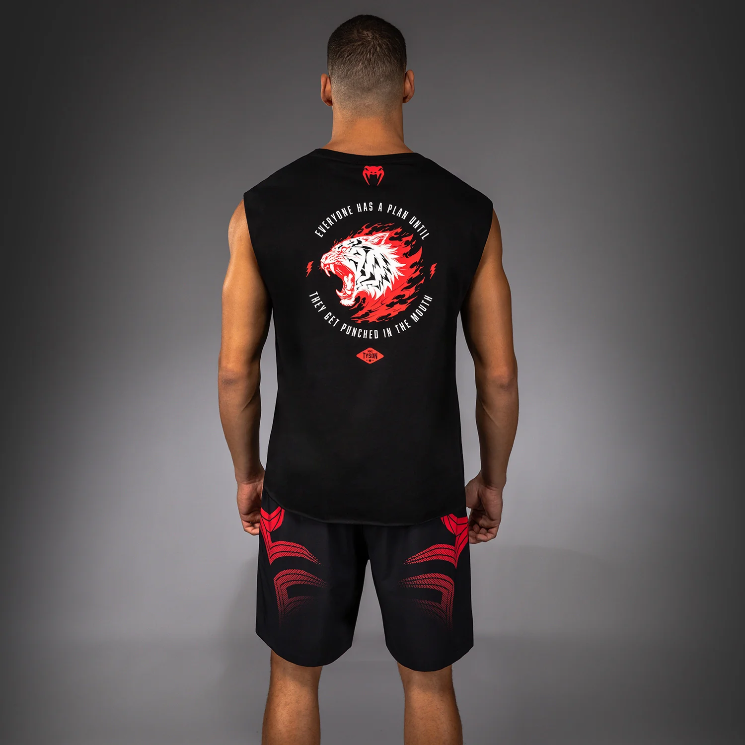 Venum x Mike Tyson Tiger Sleeveless T-Shirt - Deep Black - Image 3