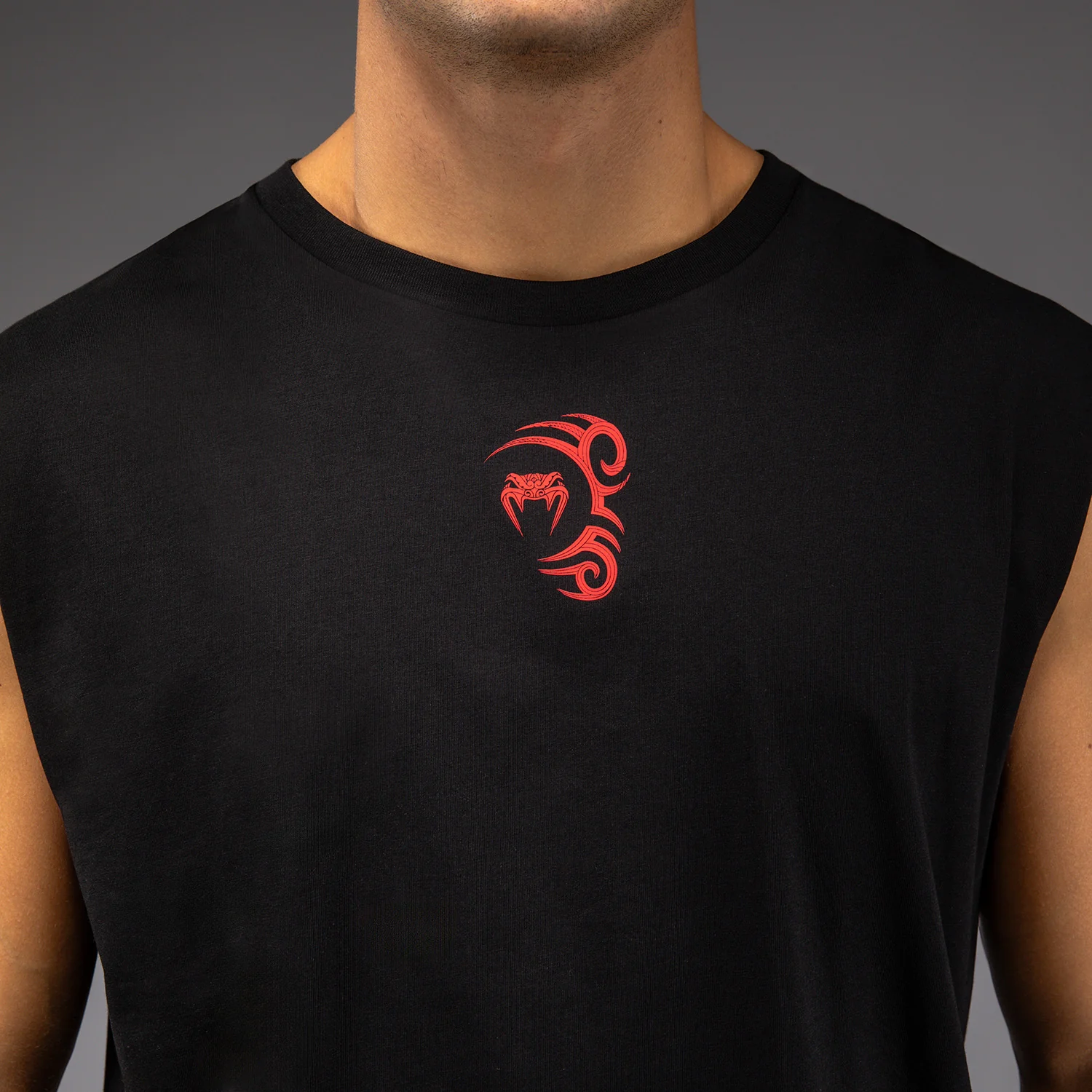 Venum x Mike Tyson Tiger Sleeveless T-Shirt - Deep Black - Image 4