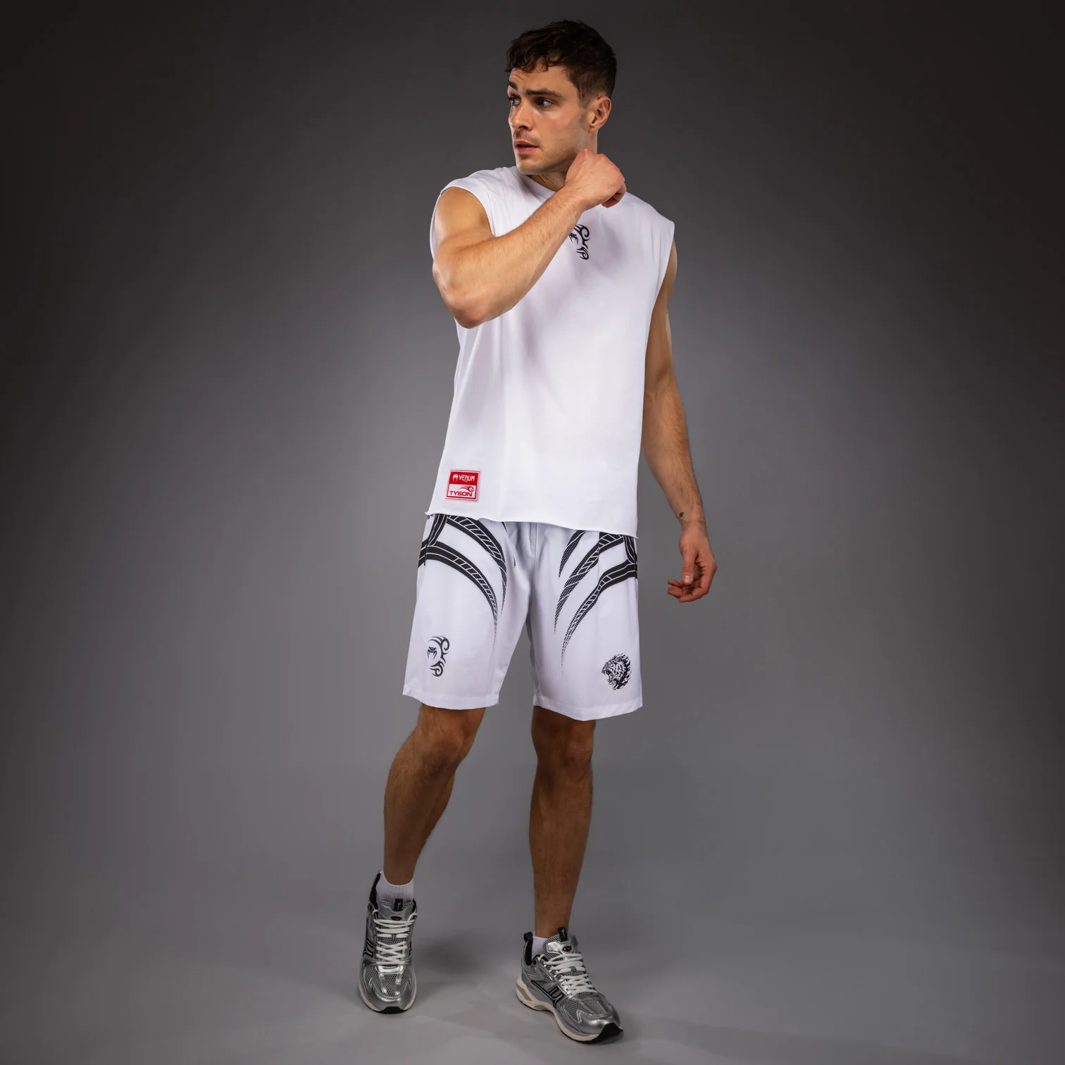 Venum x Mike Tyson Tiger Sleeveless T-Shirt - Optical White - Image 4