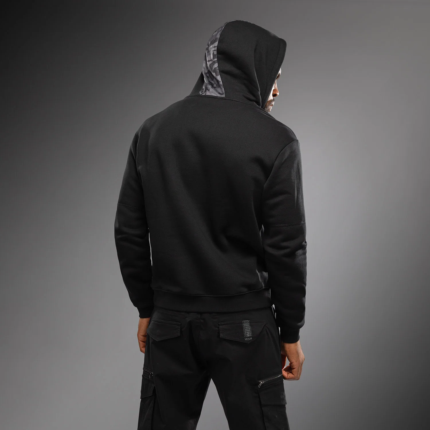Venum x Polaris Hoodie - Black/Storm Grey - Image 4