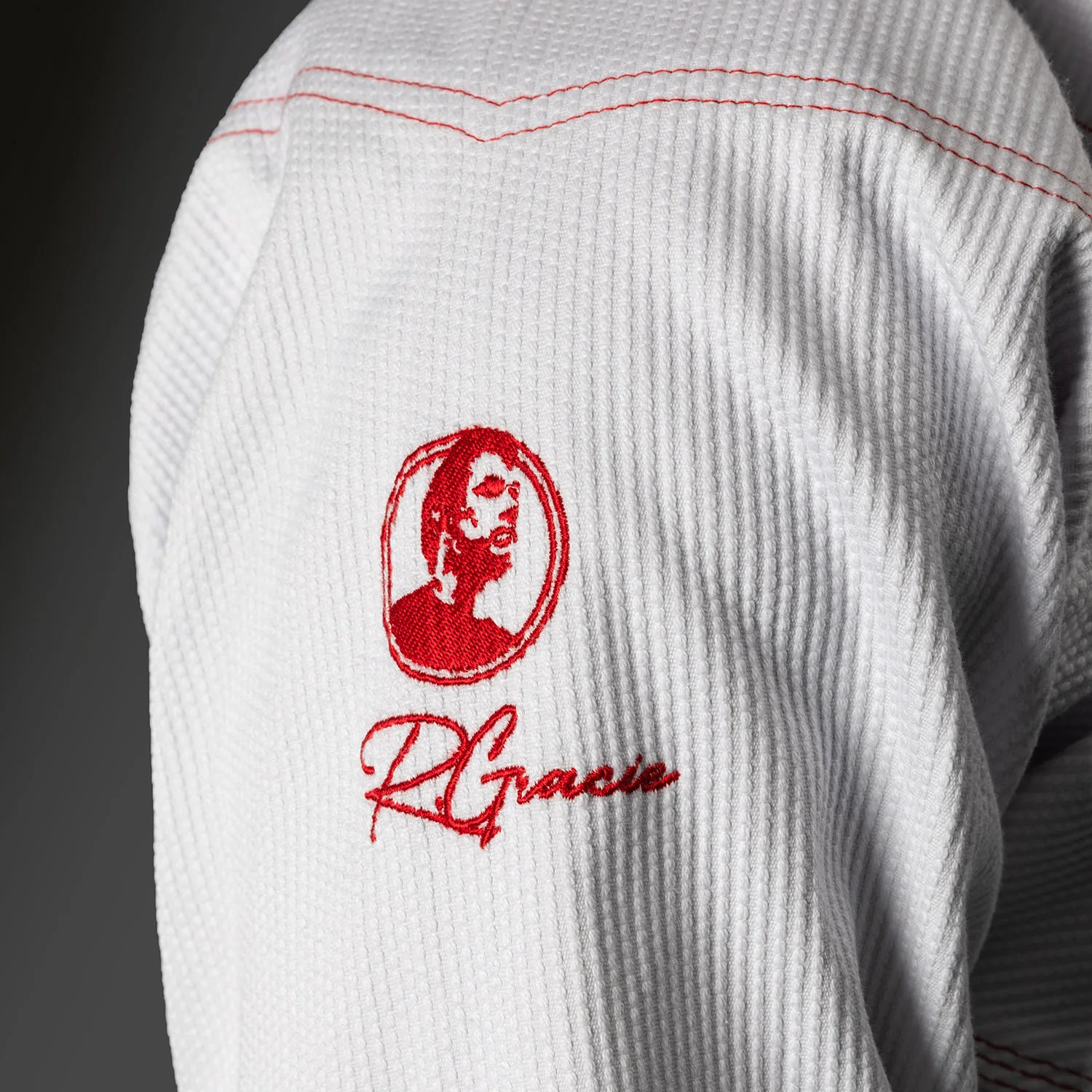 Venum x Roger Gracie Signature BJJ Gi - White/Red - Image 7