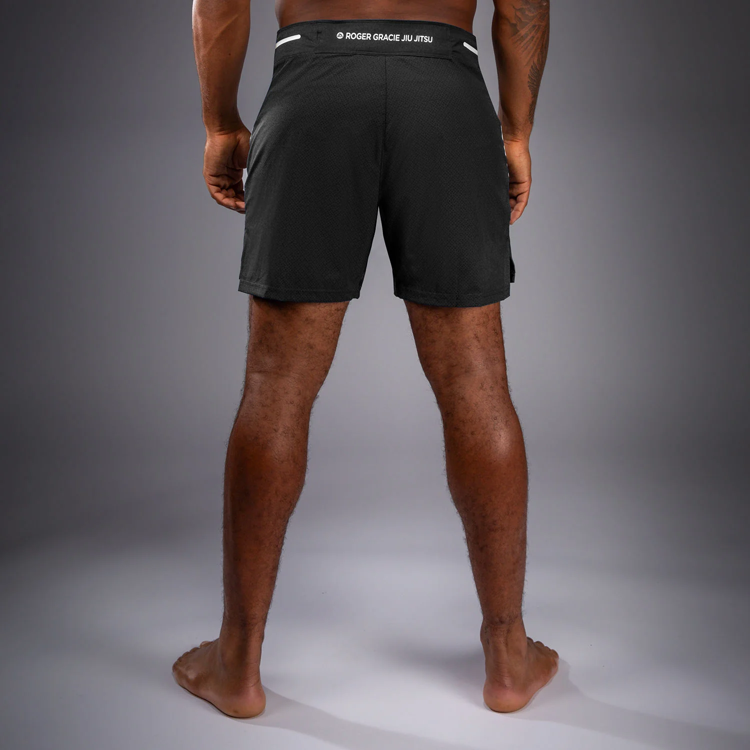 Venum x Roger Gracie Academy Fightshorts - Black - Image 4