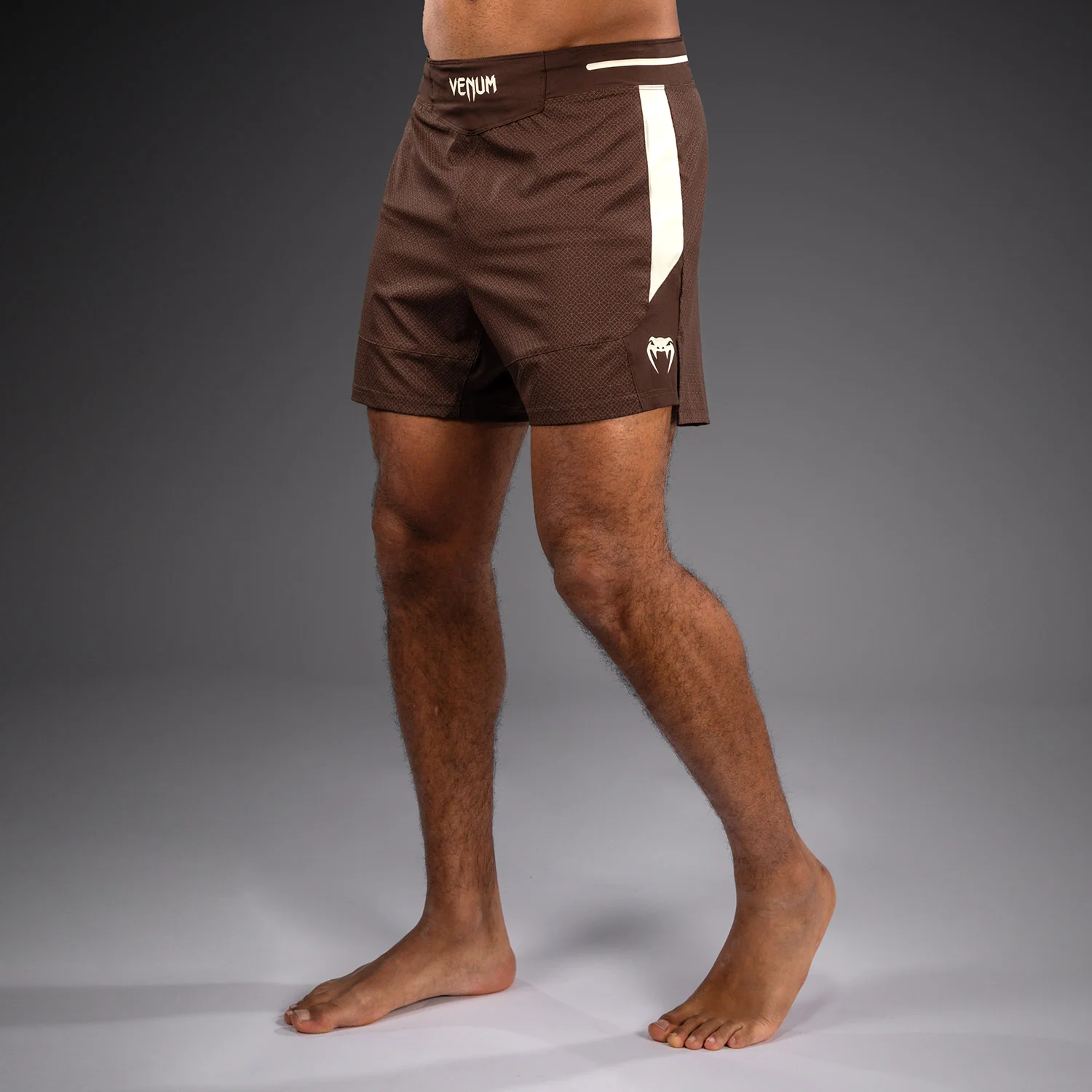 Venum x Roger Gracie Academy Fightshorts - Dark Brown - Image 3