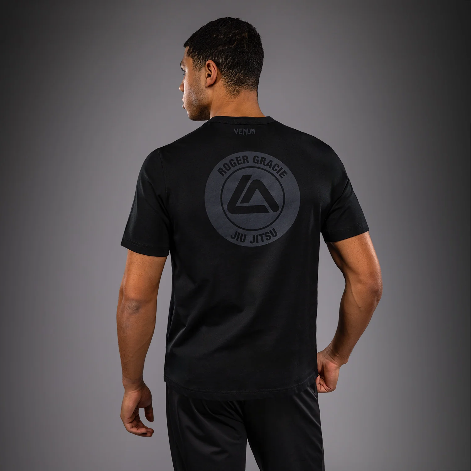 Venum x Roger Gracie Academy T-Shirt - Black - Image 3