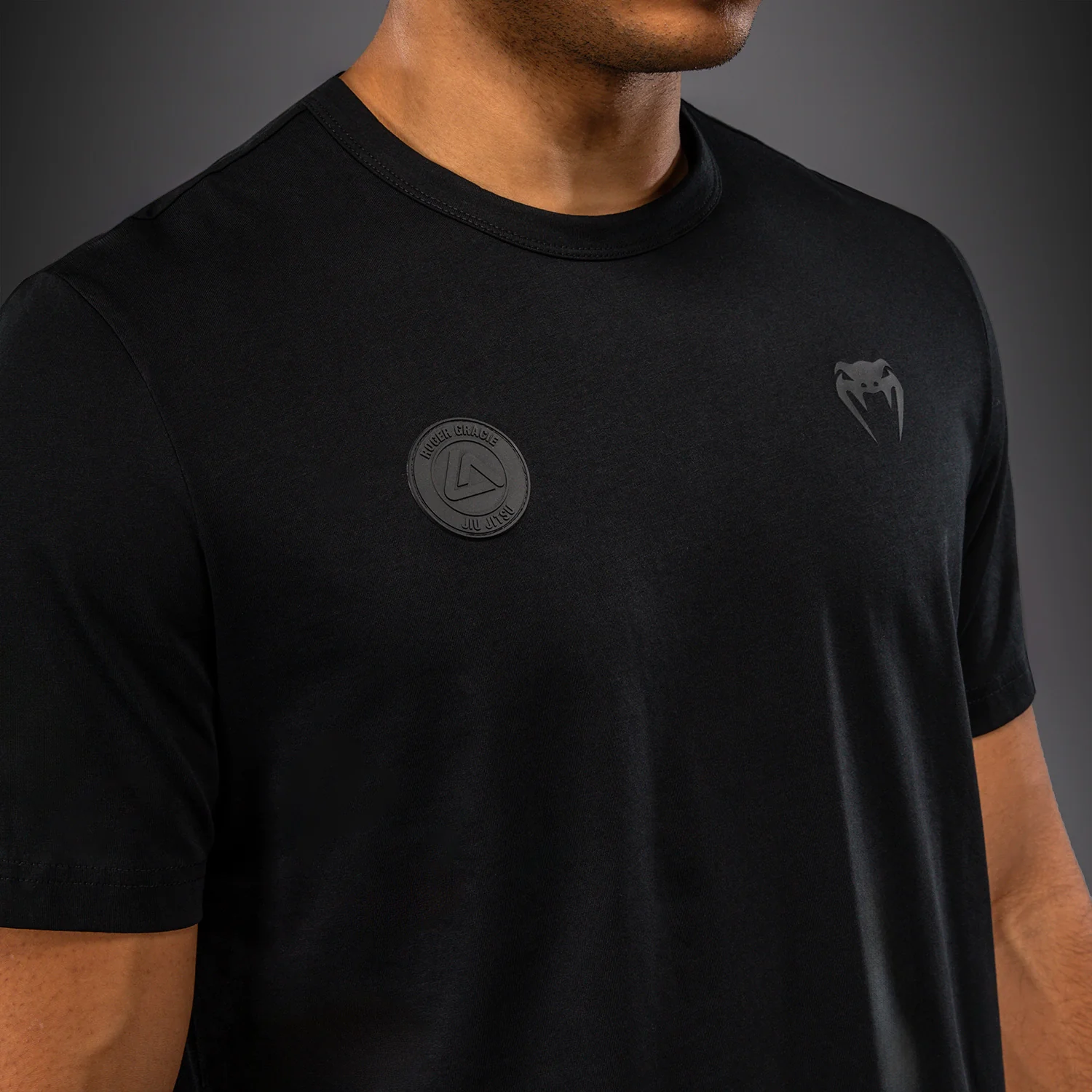 Venum x Roger Gracie Academy T-Shirt - Black - Image 5