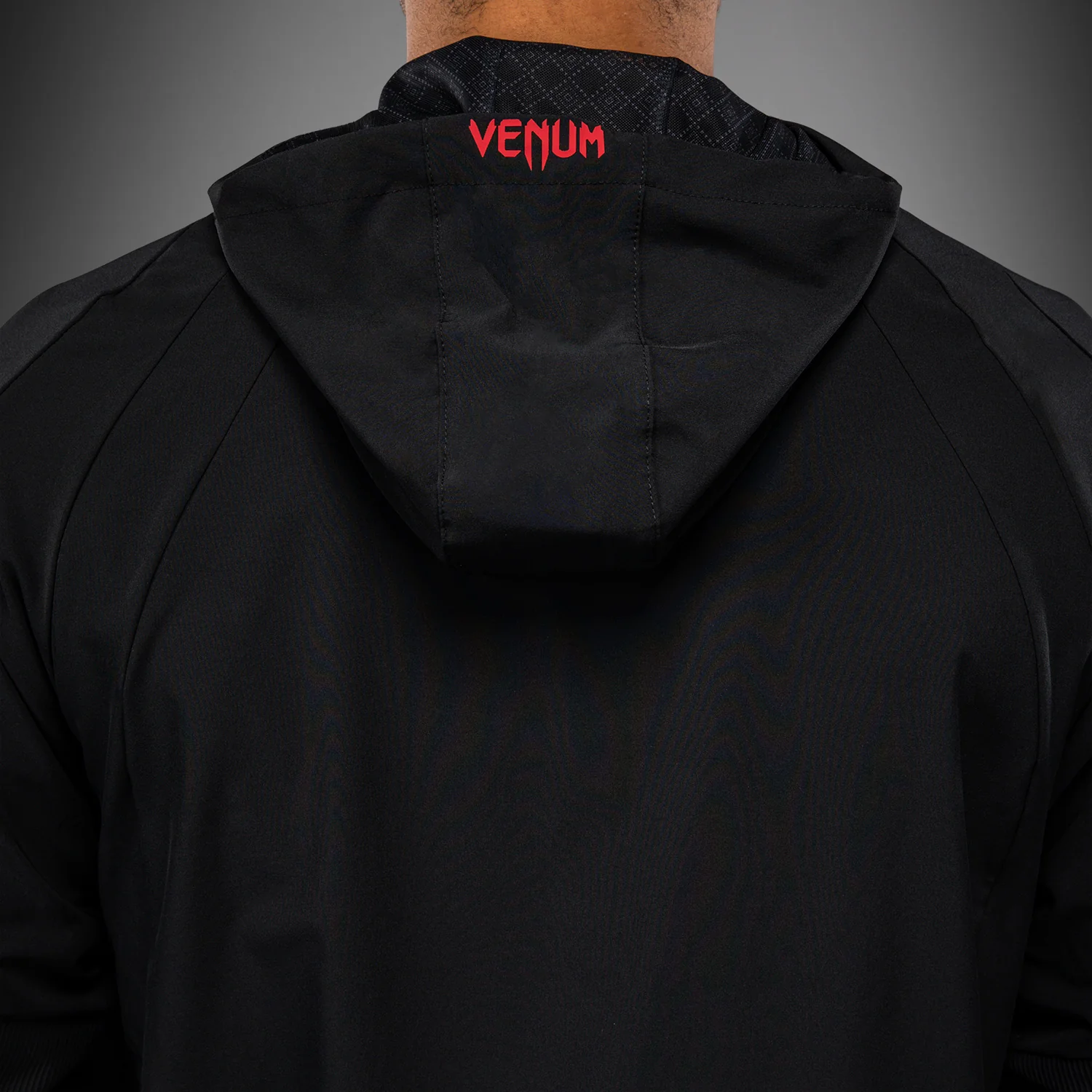 Venum x Roger Gracie Signature Track Jacket - Black/Red - Image 9