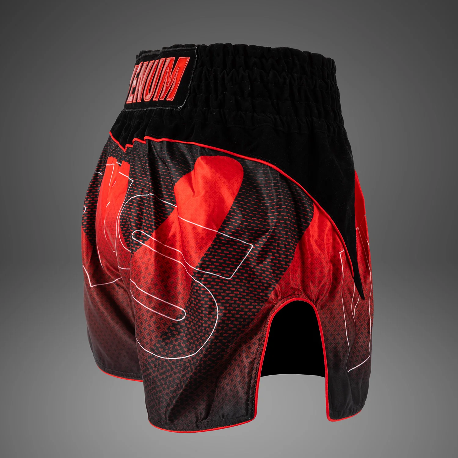 Venum x RWS 2.0 Muay Thai Shorts - Black/Red - Image 4