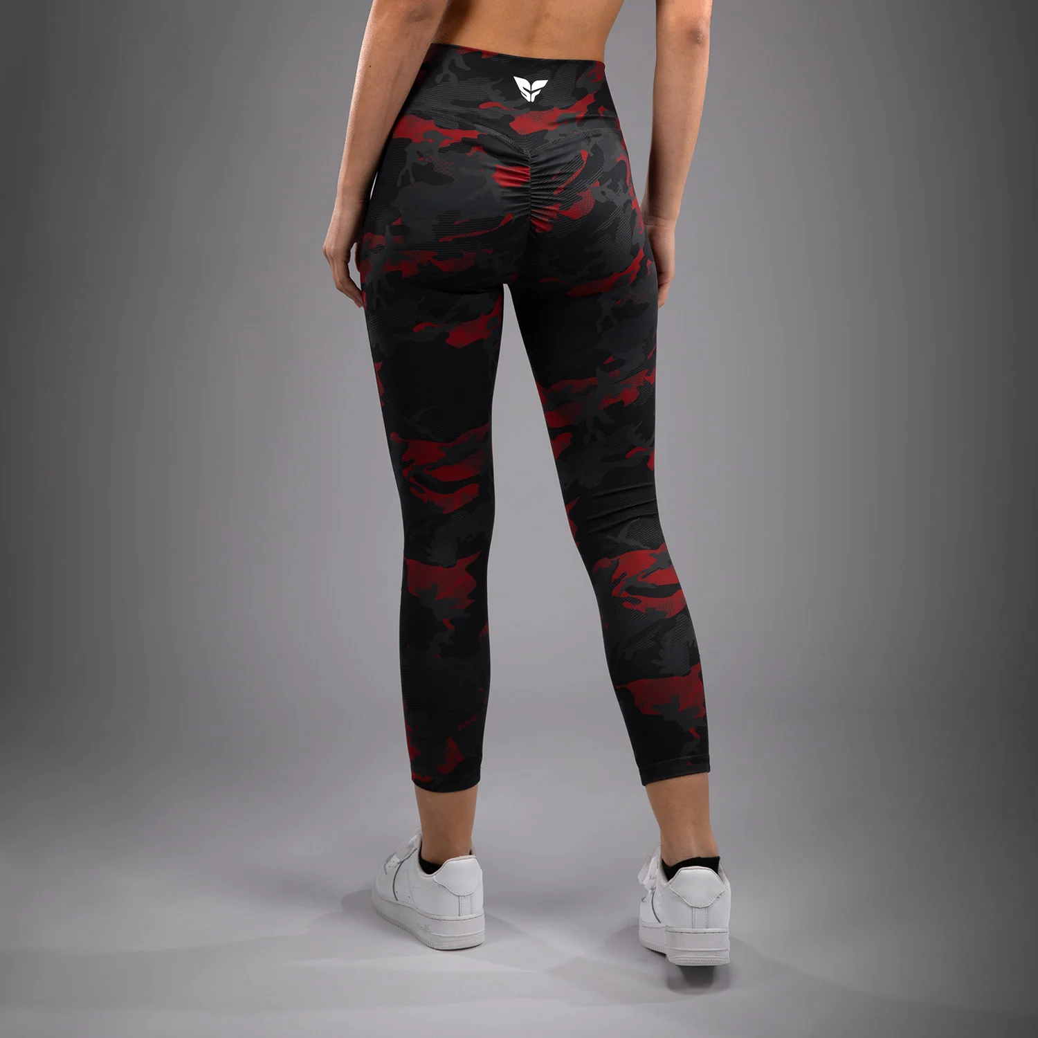 Venum x Sophia Rose Women’s 7/8 Leggings - Urban Red Camo - Image 6