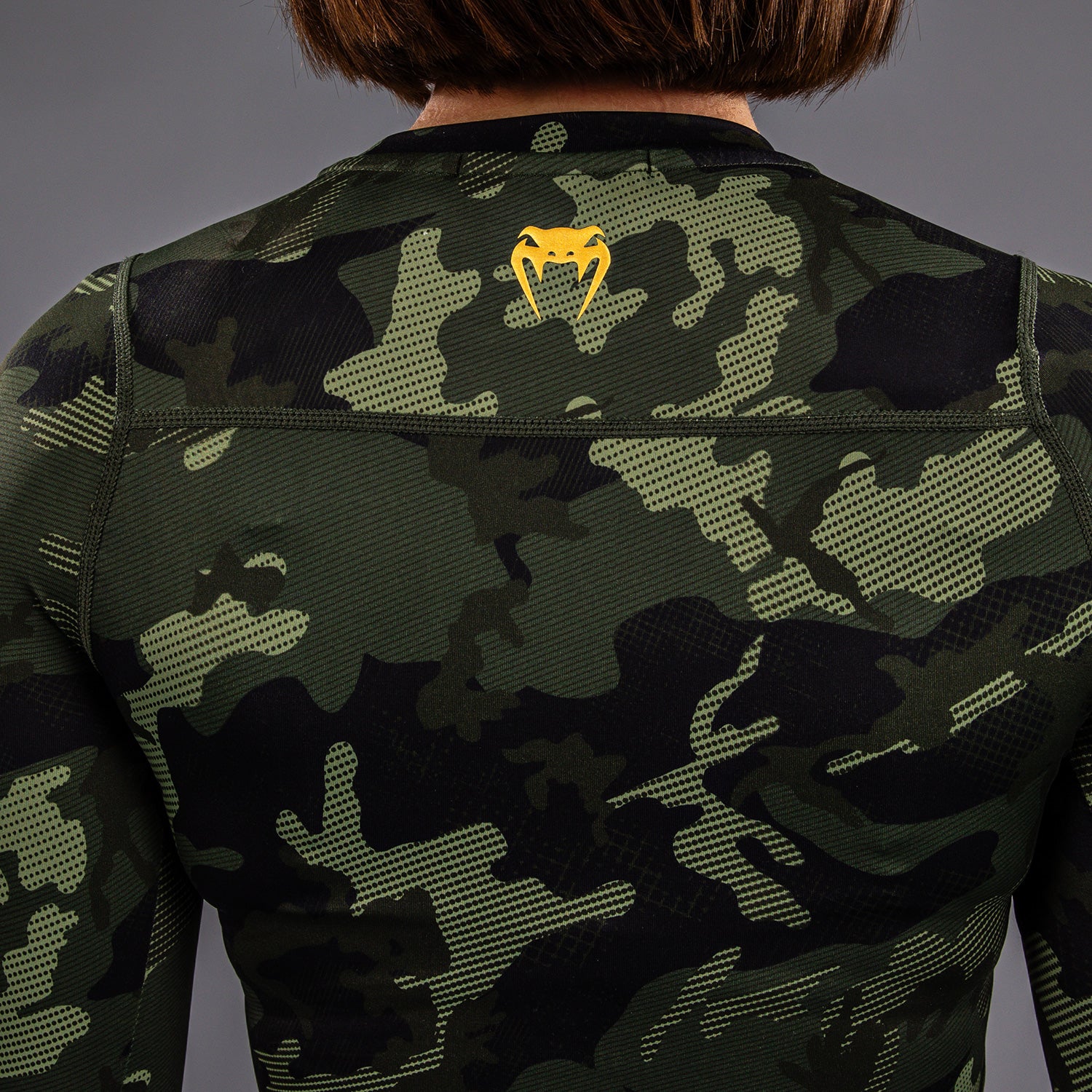Venum x Sophia Rose Women’s Long Sleeve Rashguard - Forest Camo - Image 6
