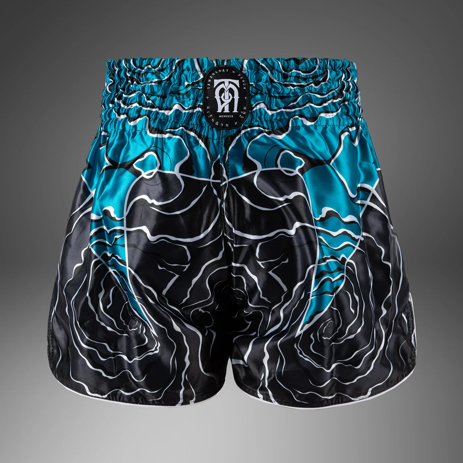 Venum x Tawanchay Muay Thaï short - Black/White - Image 3