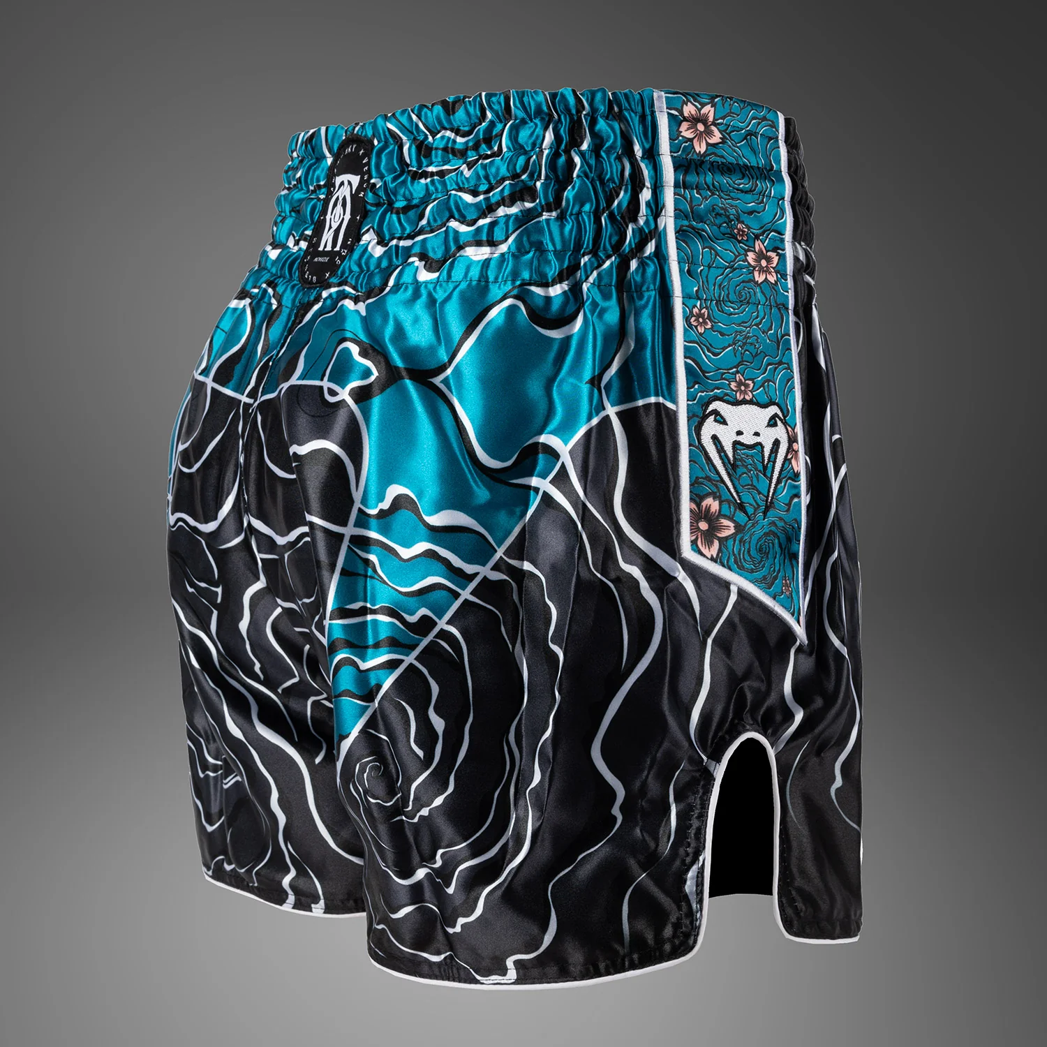 Venum x Tawanchay Muay Thaï short - Black/White - Image 4
