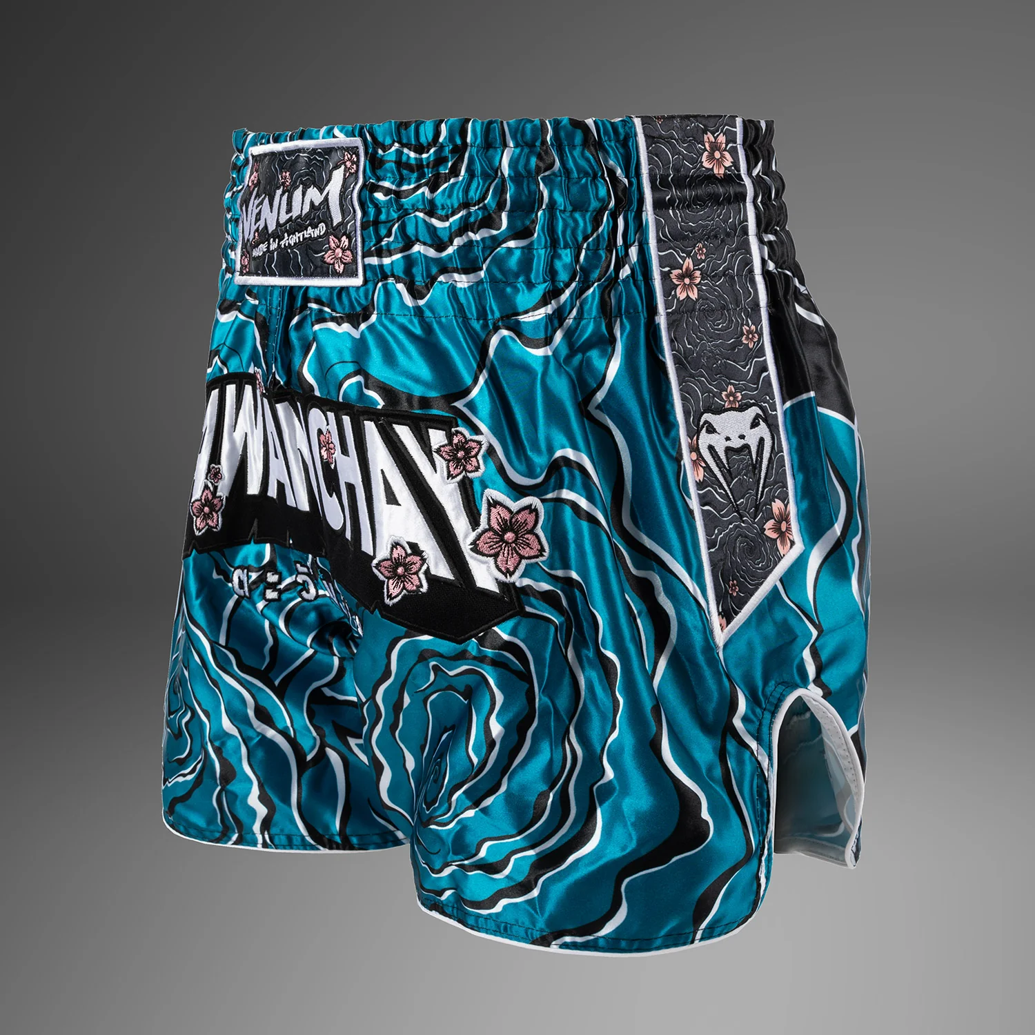 Venum x Tawanchay Muay Thaï short - Blue/White - Image 2