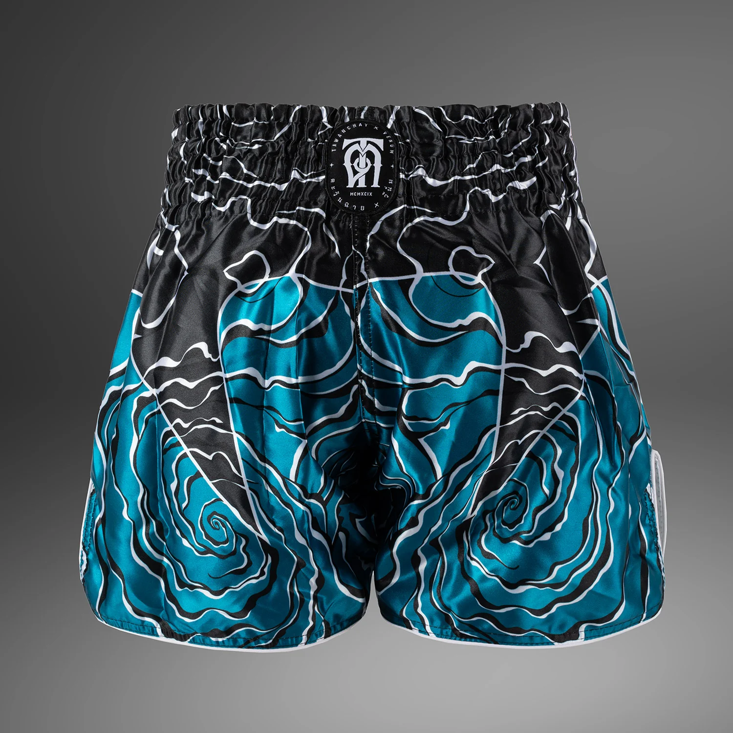 Venum x Tawanchay Muay Thaï short - Blue/White - Image 4