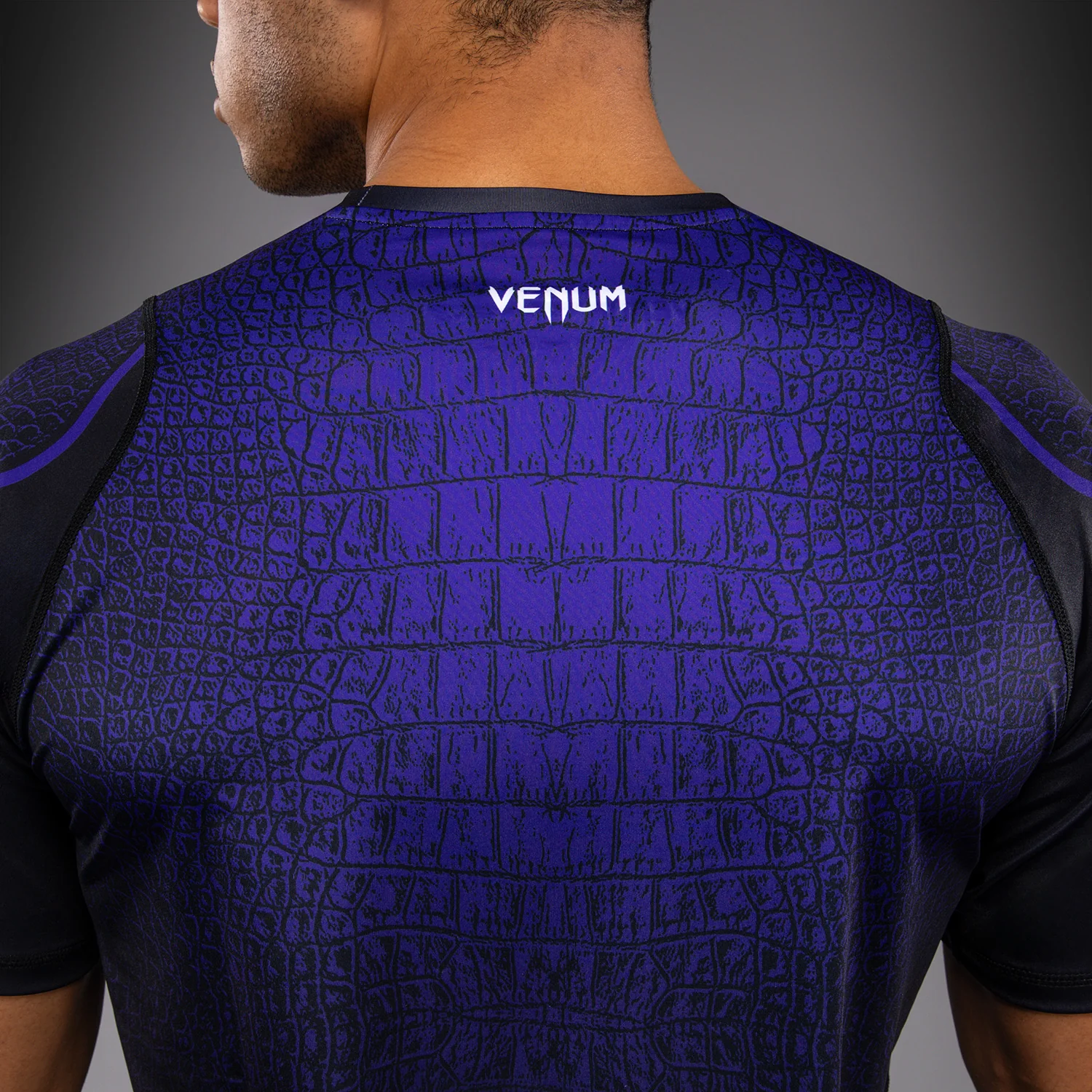 Venum x TEKKEN 8 Dry-Tech T-Shirt - Kazuya - Black/Purple - Image 7