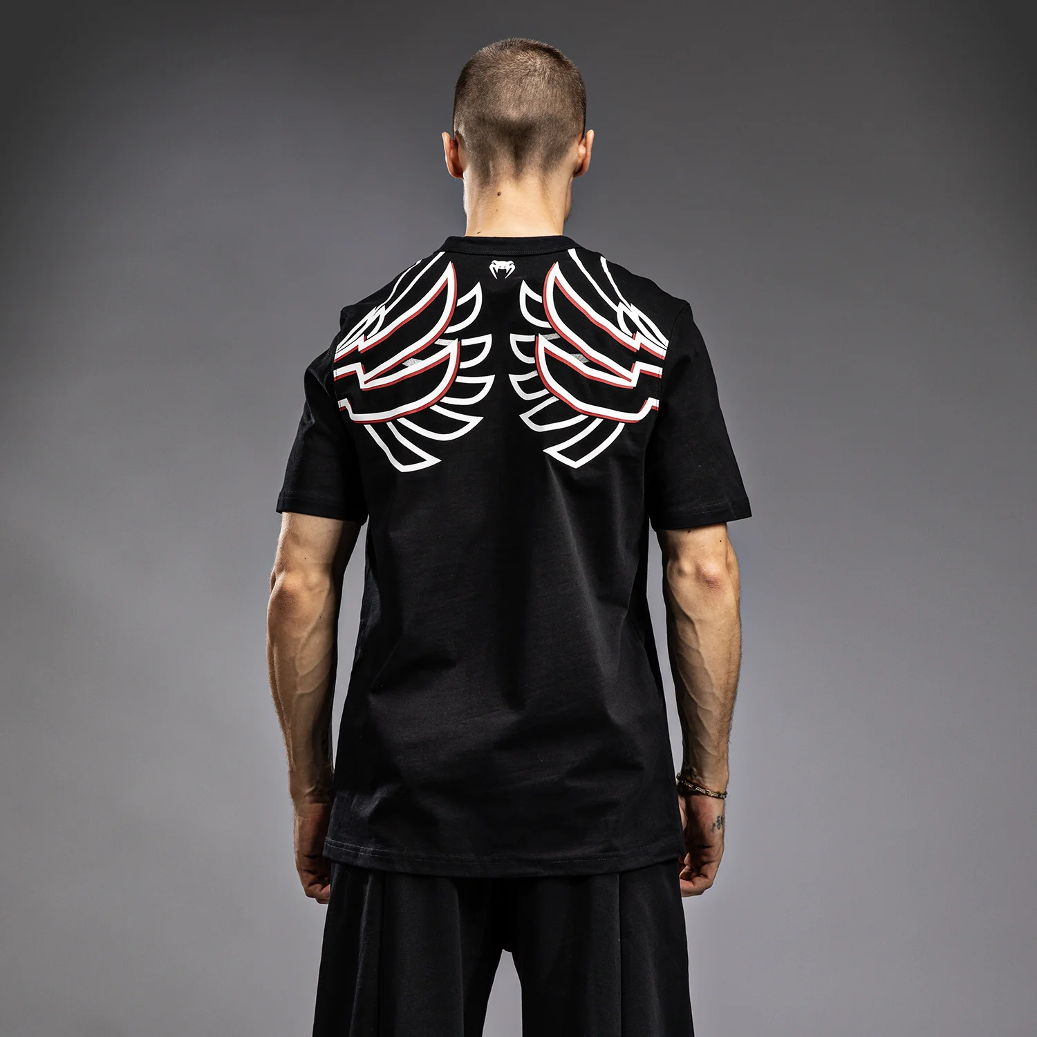 Venum x TEKKEN 8 - Jin Kazama T-Shirt - Black/Black/White - Image 3