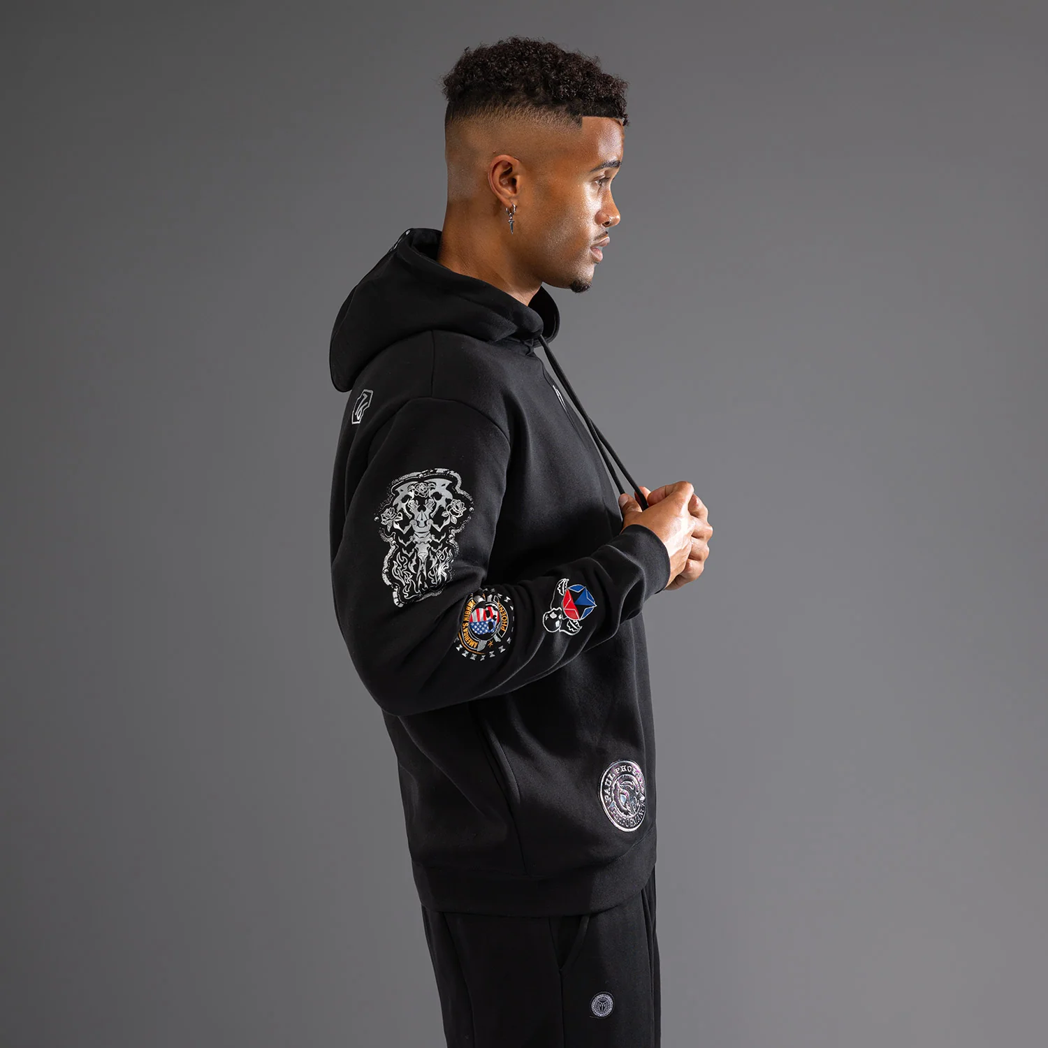 Venum x TEKKEN 8 - Paul Phoenix Hoodie - Black - Image 6