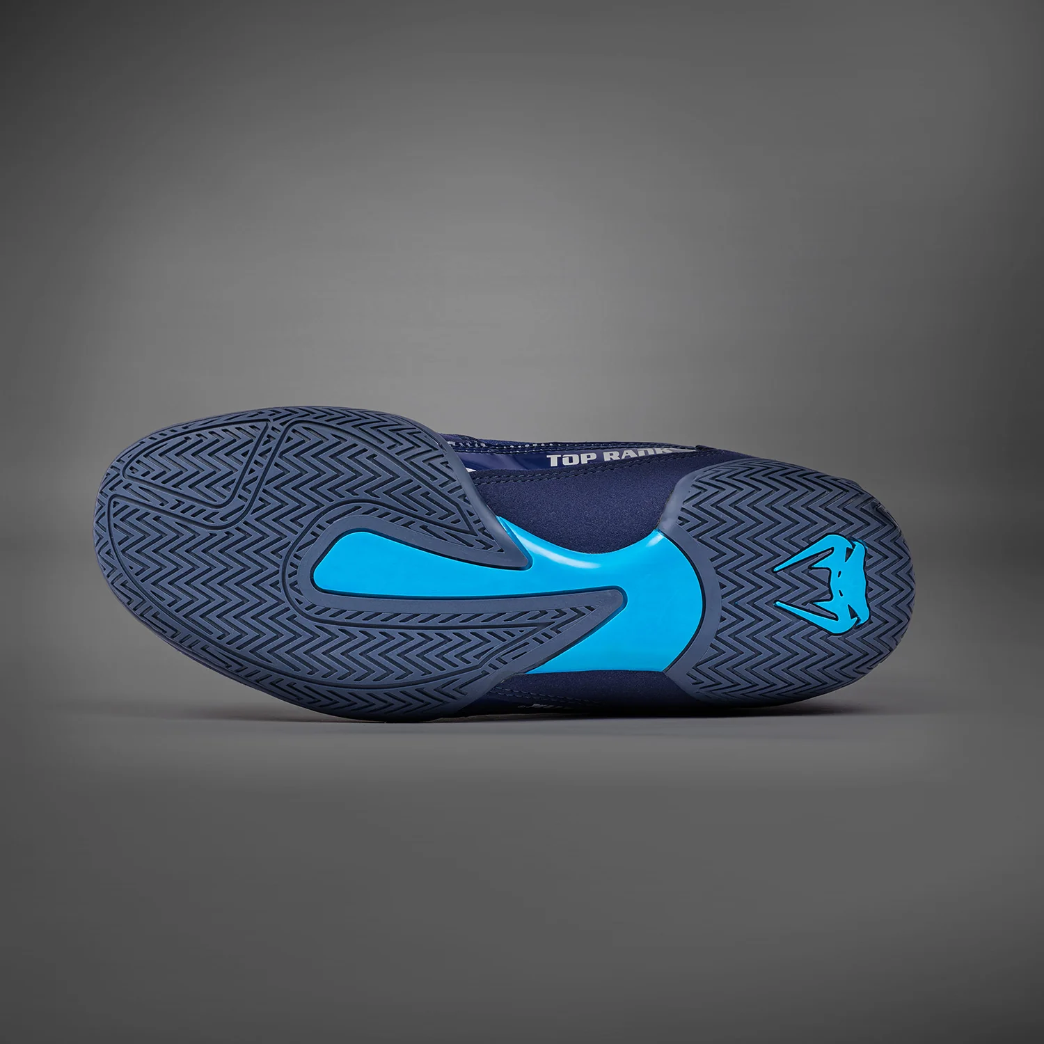 Venum x Top Rank Original Boxing Shoes - Navy Blue - Image 7