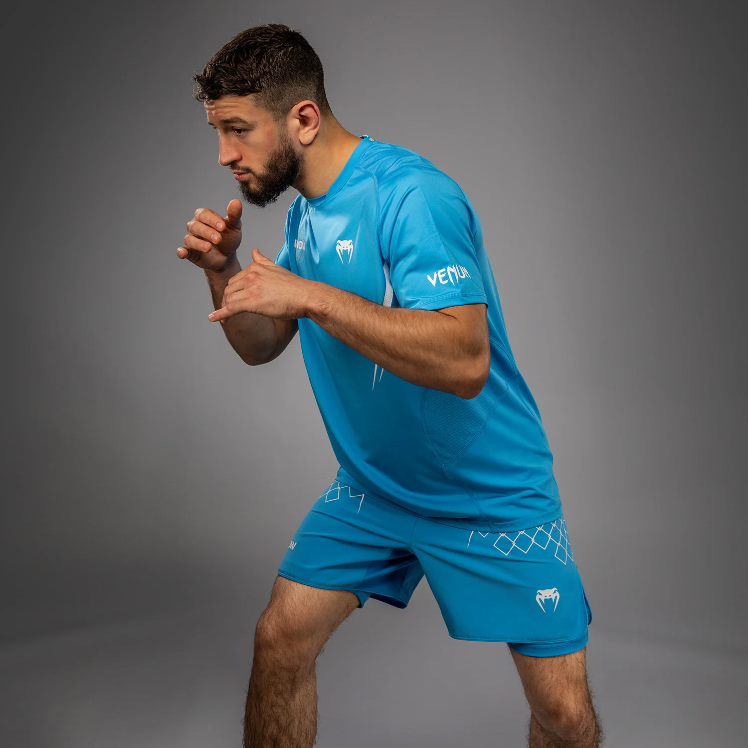 Venum x WOW FC Dry-Tech T-Shirt - Pacific Blue - Image 6