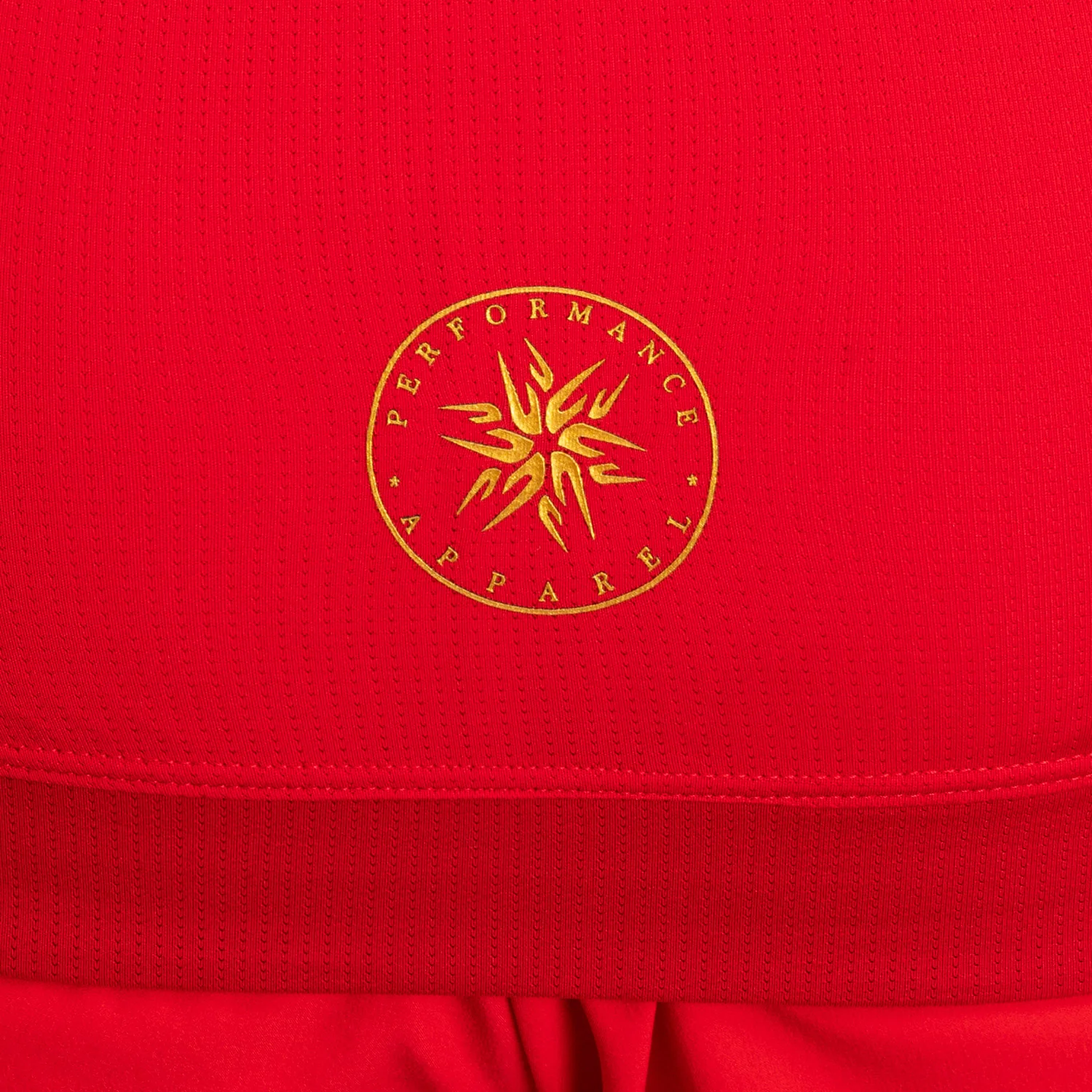 Venum x WOW FC Short Sleeve Rashguard - Fury Red/ Gold - Image 5