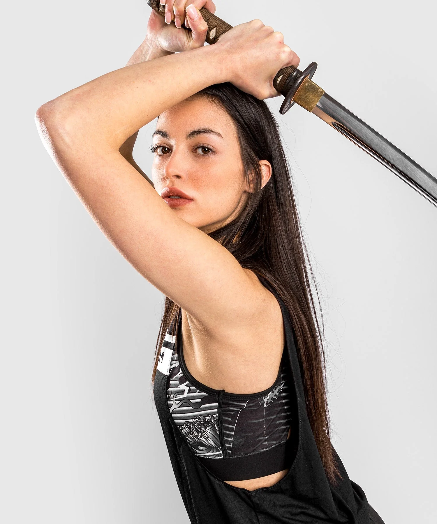 Venum YKZ21 Women’s Tank Top – Black/White - Image 3