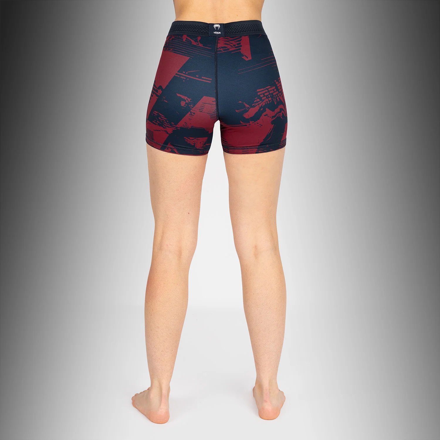 Women’s UFC Zenith by Venum Burgundy Authentic Fight Week Performance Vale Tudo Short - Image 3
