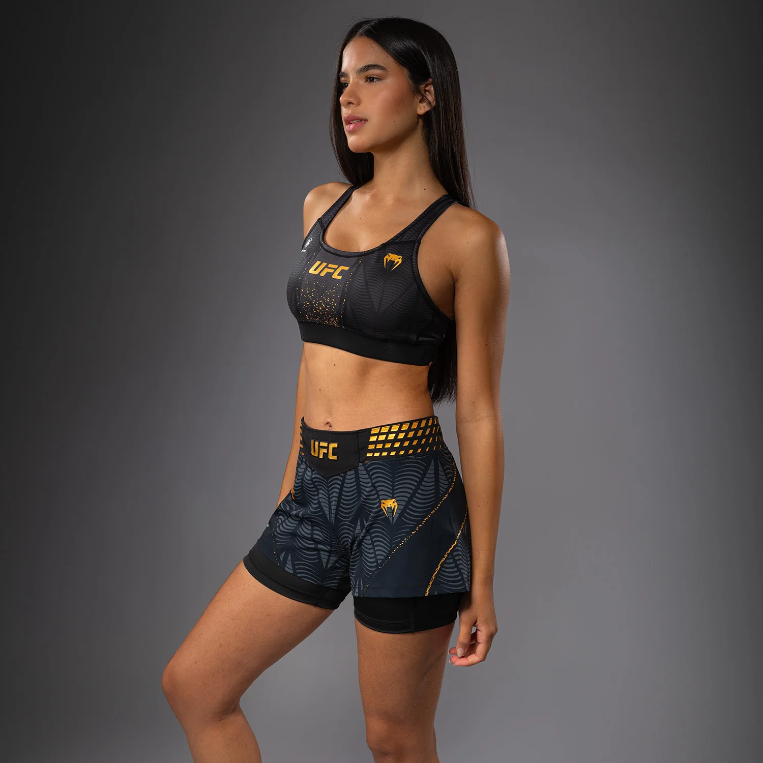 Women's UFC Zenith by Venum Champion Authentic Fight Night Sports Bra - Image 2