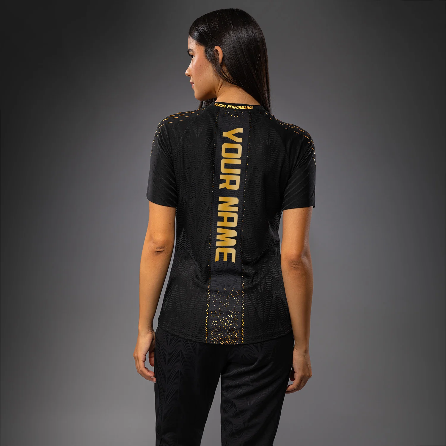 Women's UFC Zenith by Venum Champion Authentic Fight Night Walkout Jersey Personalized