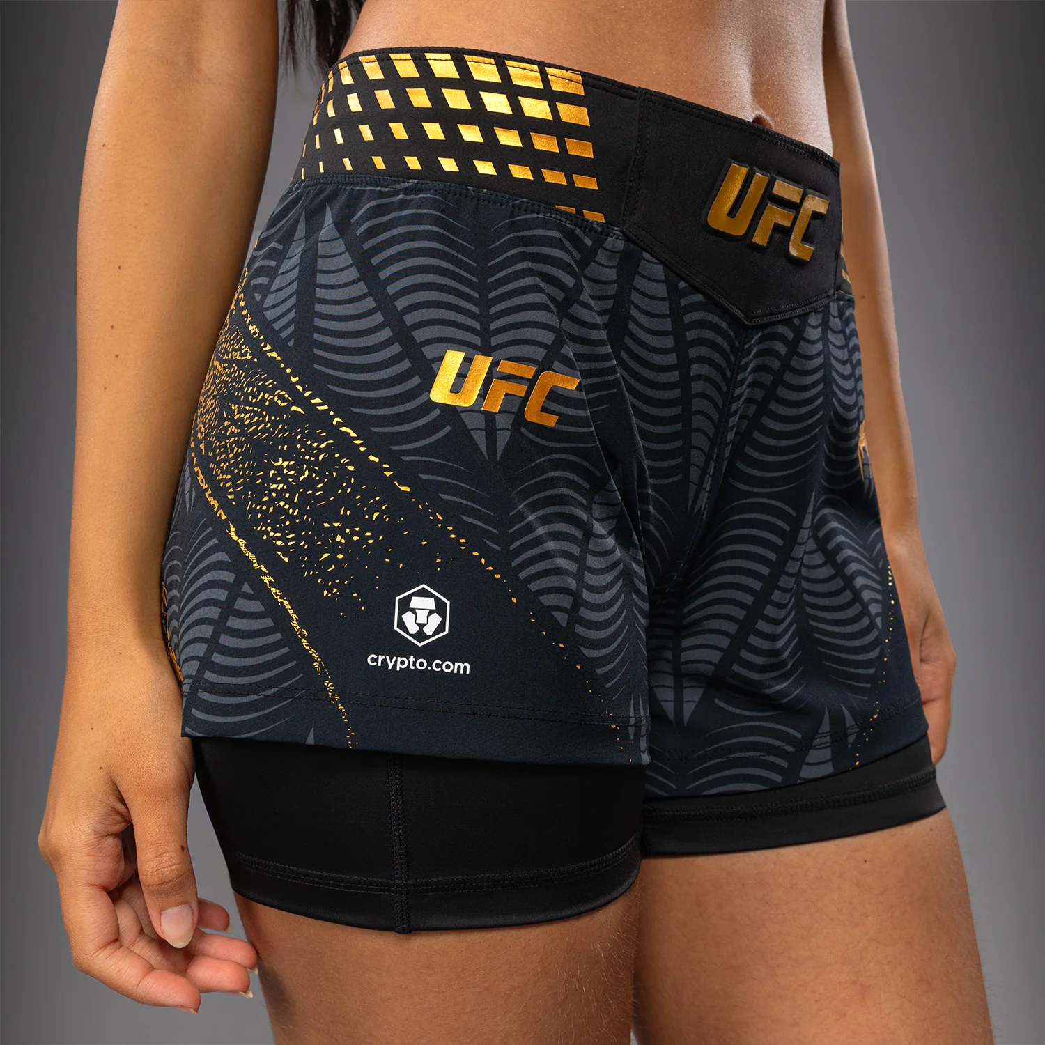 Women's UFC Zenith by Venum Champion Authentic Short Fit Fight Short - Image 5