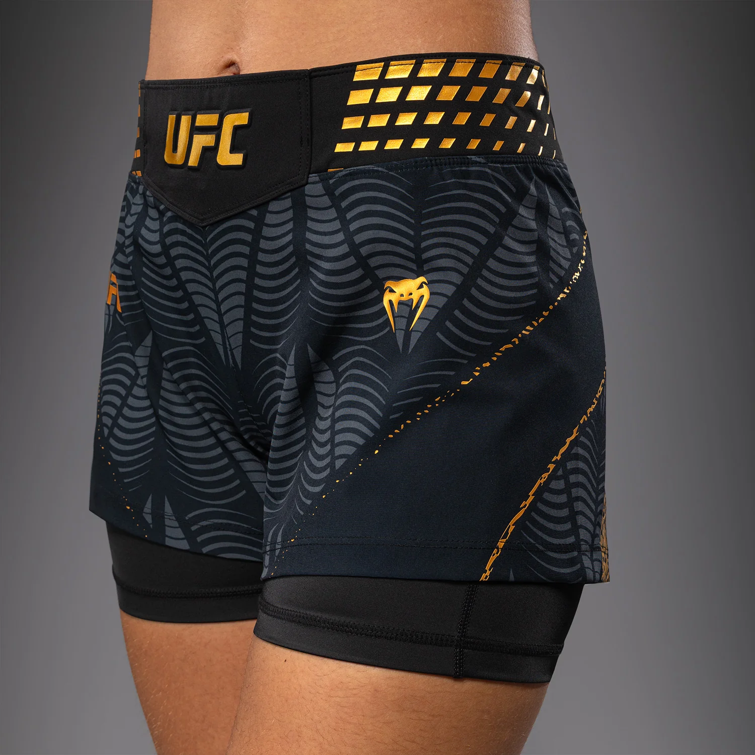 Women's UFC Zenith by Venum Champion Authentic Short Fit Fight Short Personalized - Image 7