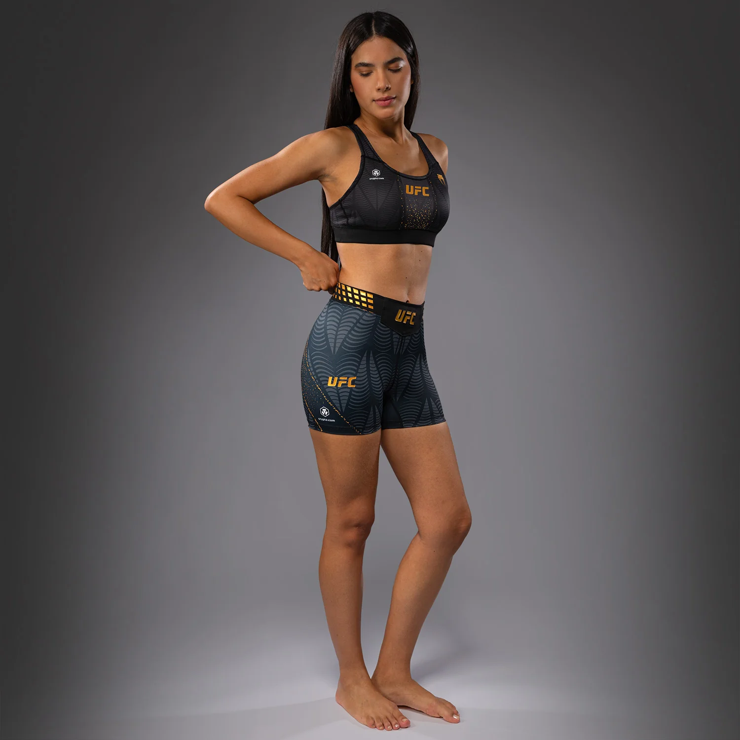 Women's UFC Zenith by Venum Champion Authentic Short Fit Vale Tudo Short Personalized - Image 3