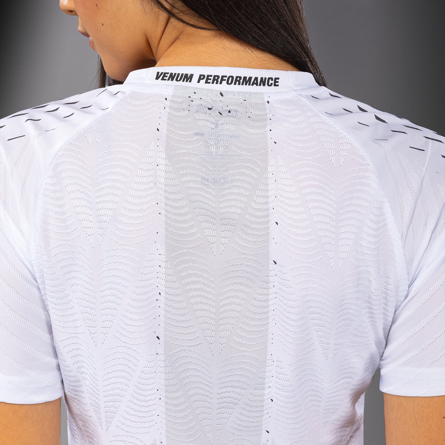 Women's UFC Zenith by Venum White Authentic Fight Night Walkout Jersey - Image 5